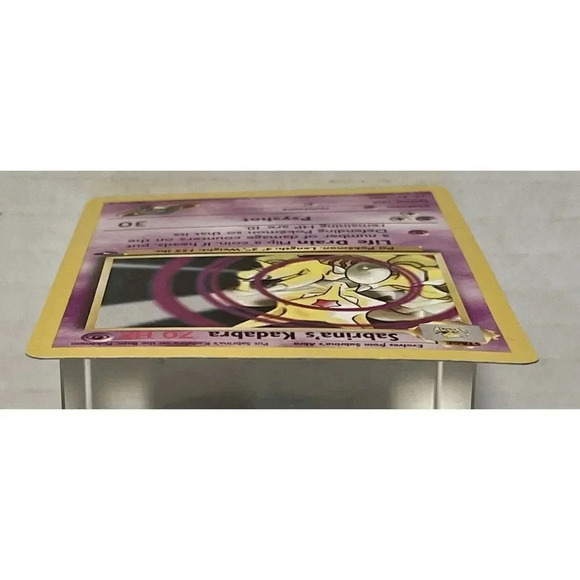 Sabrina\'s Kadabra 58/132 Gym Challenge WOTC 2000 Pokemon‎ Card NM Vintage